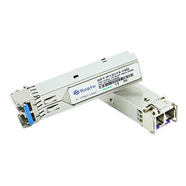 Video 12G Fiber Optic SFP Types Module 1310nm DFB Laser Duplex LC Interface