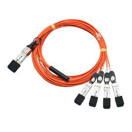 10 - 120G AOC Active Optical Cable Lightweight With 1-100m Reach Optional